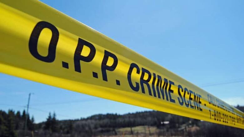 Ontario Provincial Police are working with the Office of the Chief Coroner and the Ontario Forensic Pathology Service on the homicide. 