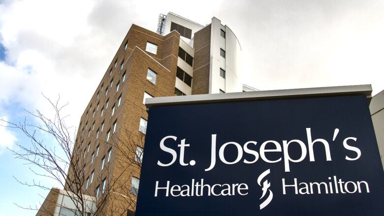 St. Joe's hospital in downtown Hamilton.