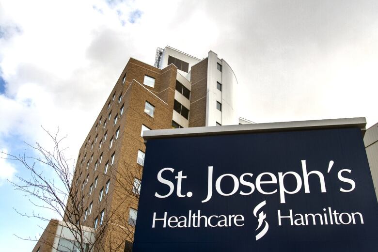 St. Joe's hospital in downtown Hamilton.