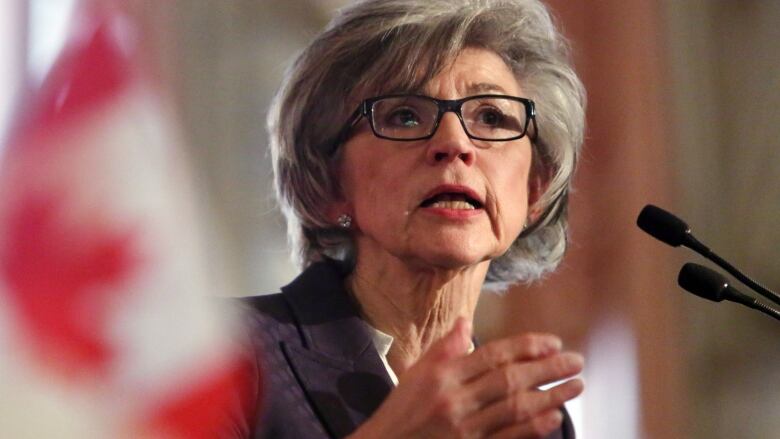 Beverley McLachlin, Chief Justice of the Supreme Court of Canada.