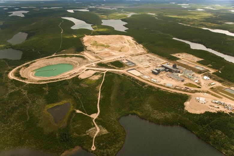 AREVAs McClean Lake tailings management facility in northern Saskatchewan