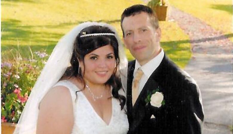 Michael and Marianne MacIsaac on their wedding day.