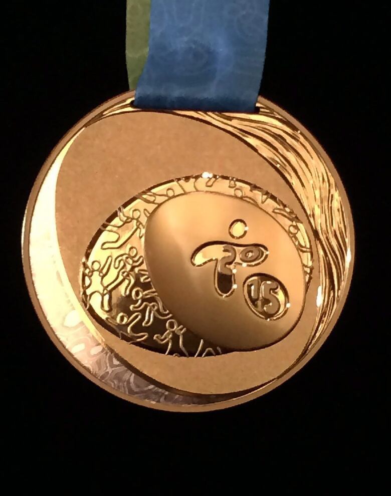 A Pam Am gold medal.