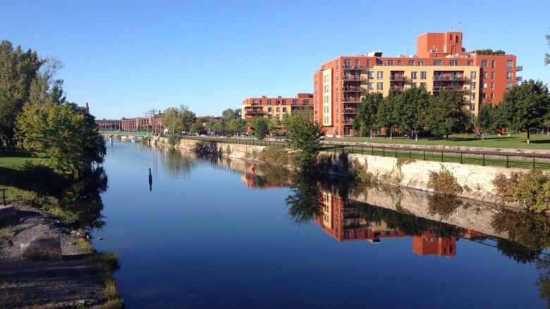 Lachine canal. 