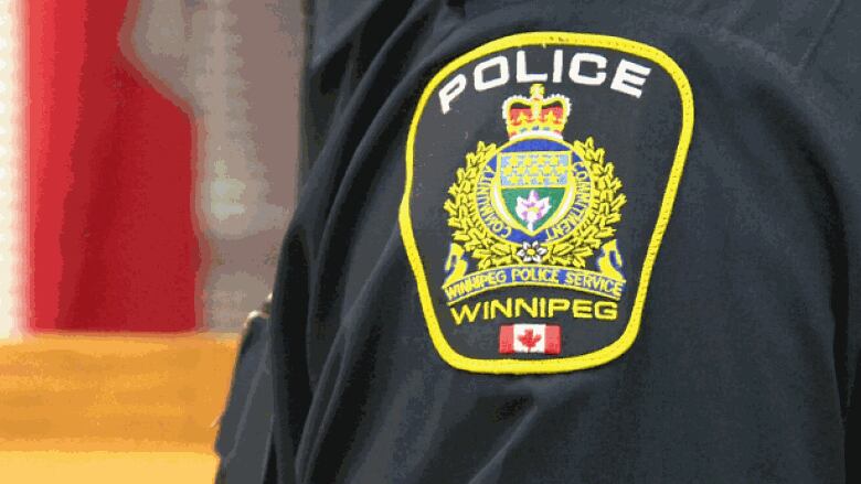 close-up photo of a Winnipeg Police Service shoulder patch