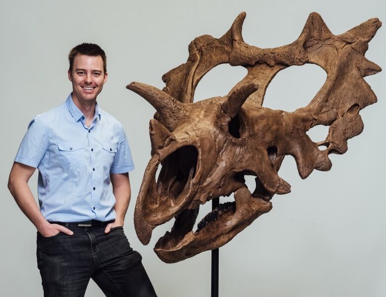 Canadian Museum of Nature palaeontologist Jordan Mallon