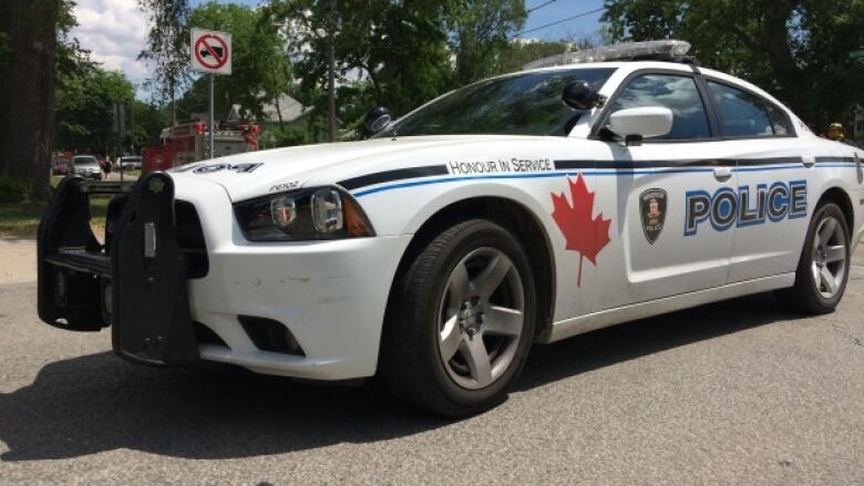 Windsor police cruiser.