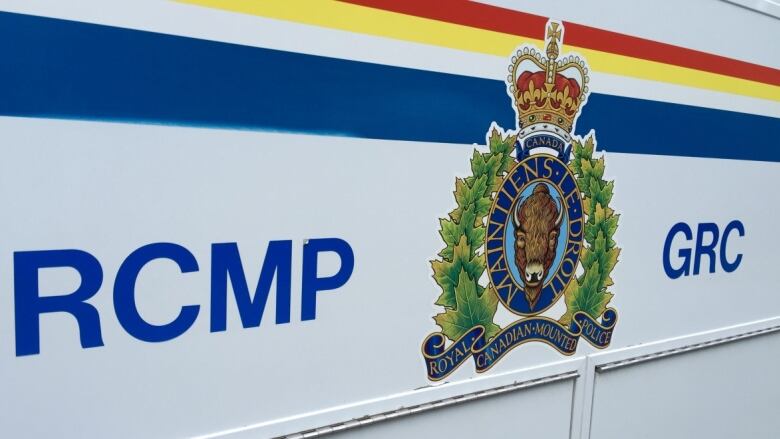 close up photo of an object with RCMP logo