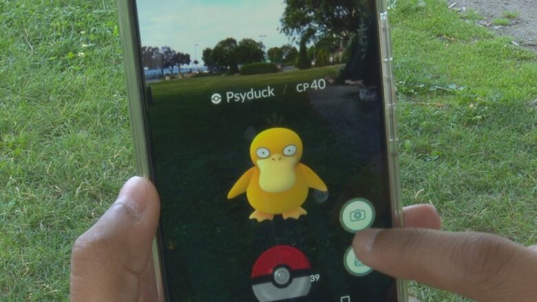 Pokemon Go online craze has gamers walking around Windsor parks on a virtual hunt.