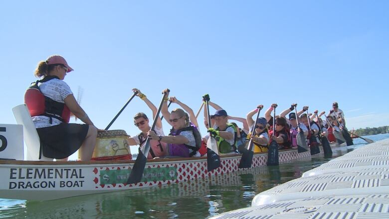 58 teams competed for medals and bragging rights at the Calgary Dragon Boat Race & Festival Sunday afternoon.