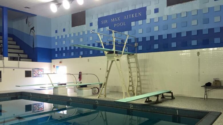 The Sir Max Aitken Pool at the University of New Brunswick.