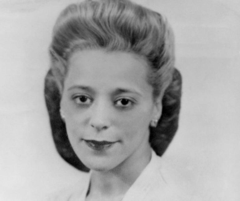 An old black and white image of a Black woman