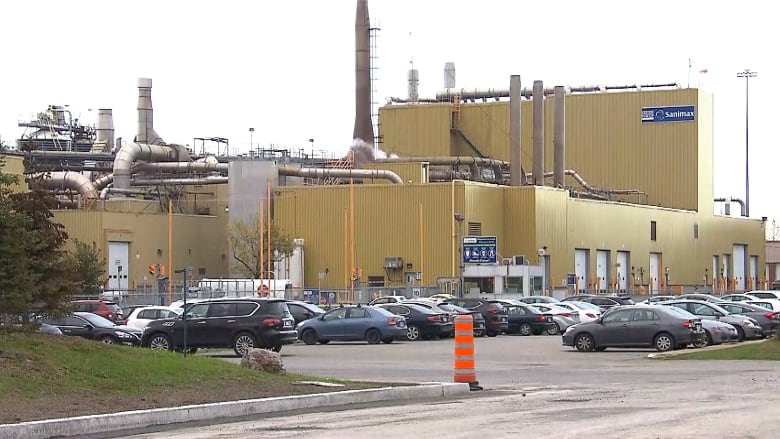 The Sanimax Rivire-des-Prairies animal rendering plant.