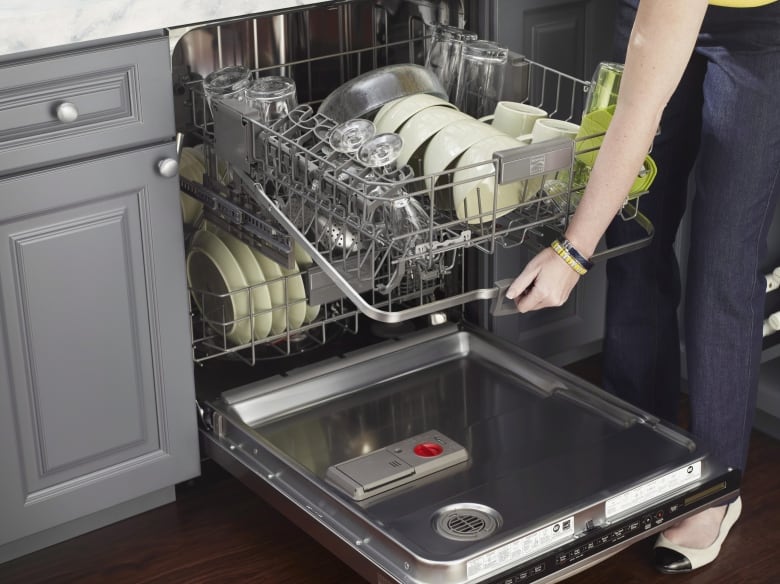 This undated product image released by Kenmore shows a Kenmore Elite Dishwasher 