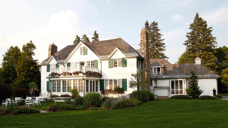 The prime minister's official country retreat at Harrington Lake in Gatineau Park, Que. on August 15, 2012. 