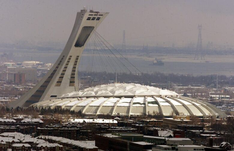 View of Olympic Stadium