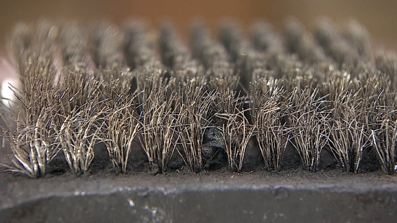 Wire bristle BBQ brushes will remain on the shelves in Canada.