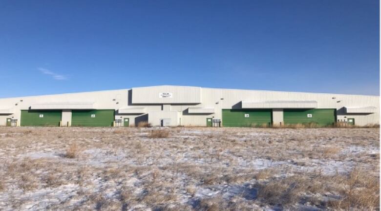 This facility in Lucky Lake, Sask. will be producing marijuana instead of potatoes.