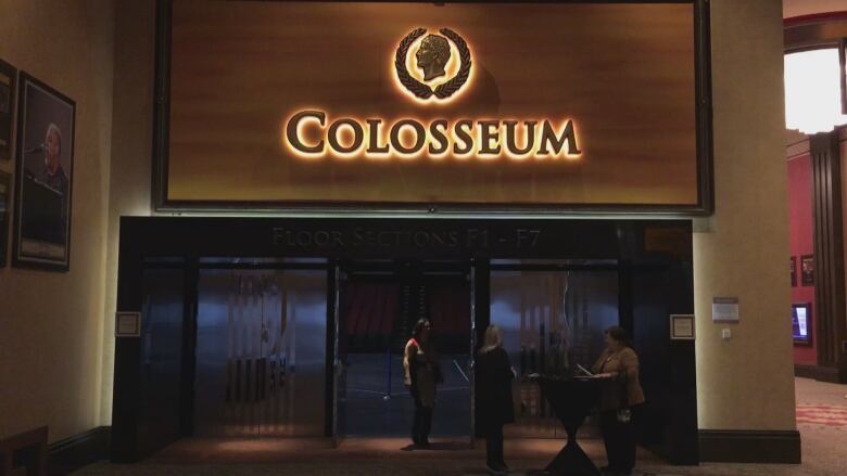 A photo of the Colosseum at Caesars Windsor. 