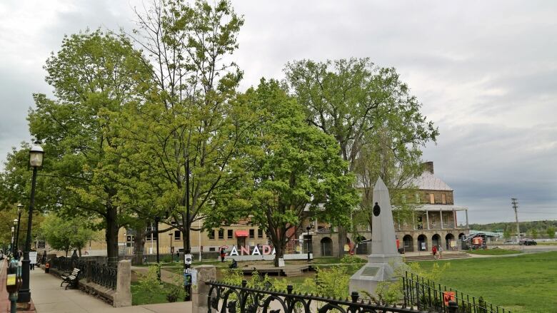 Officers' Square in Fredericton.