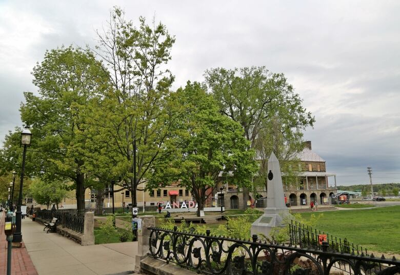 Officers' Square in Fredericton.