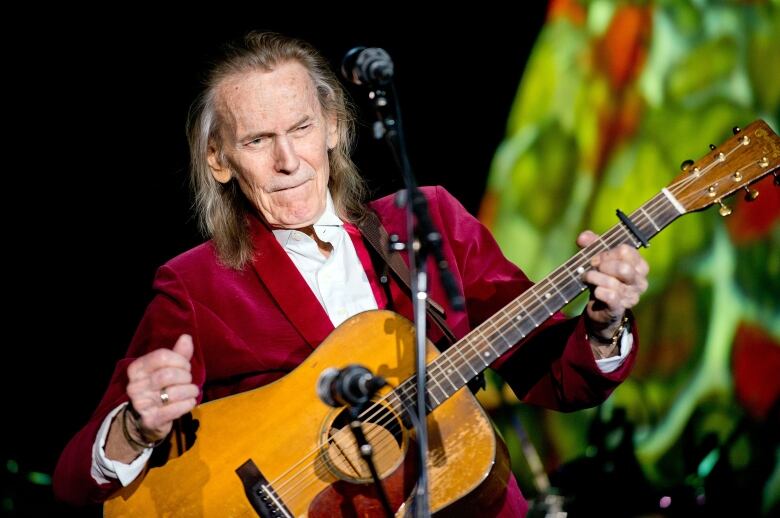 Gordon Lightfoot performs at Route 66 Casinos Legends Theater in 2015. The singer-songwriter says he is working on his first new album in 15 years.