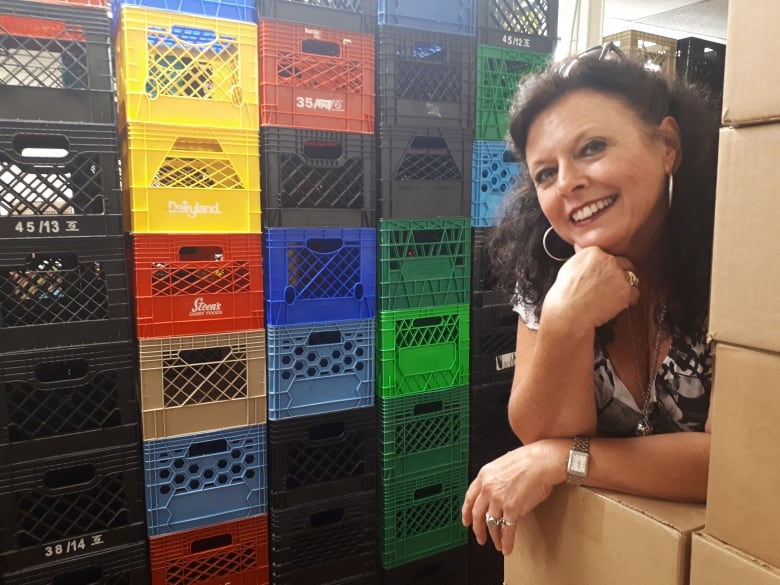 Karen McDade, general manager at the  St. Thomas Elgin Food Bank, has never seen so many empty boxes.  