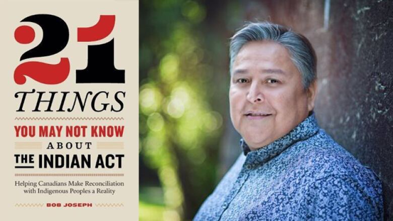 21 Things You May Not Know About the Indian Act by Bob Joseph. Illustrated book cover and portrait of the author.