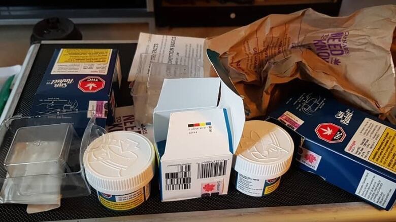 Many argue that cannabis comes with too much packing, including Greg Mac who shared this photo online after purchasing four grams of cannabis Wednesday.