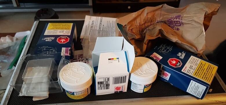 Many argue that cannabis comes with too much packing, including Greg Mac who shared this photo online after purchasing four grams of cannabis Wednesday.