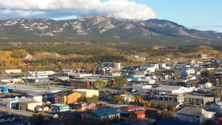 Downtown Whitehorse.