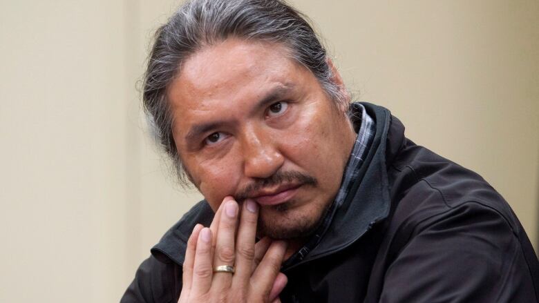 Chief Allan Adam of the Athabasca Chipewyan First Nation is urging other communities to develop their own water laws.