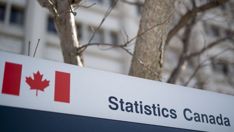 A government statistics sign