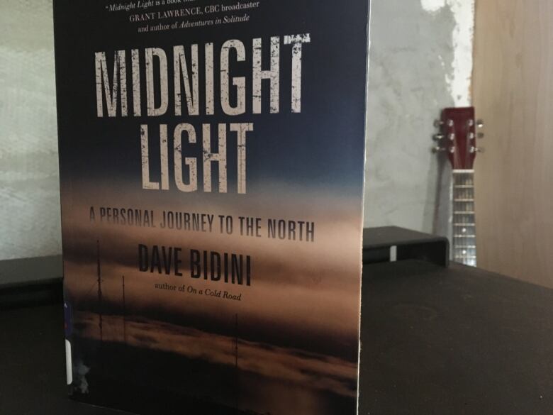 A close-up of a book titled, 'Midnight Light.'