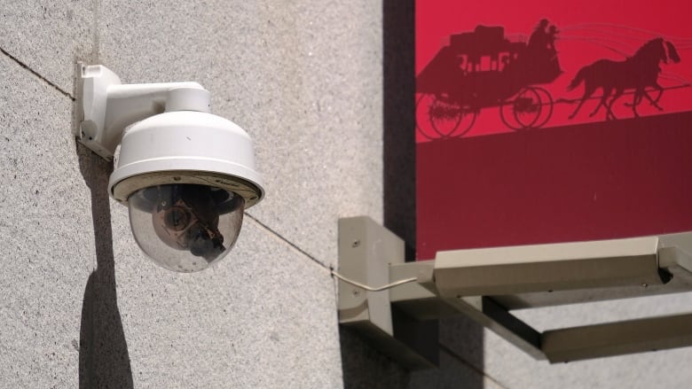 a security camera