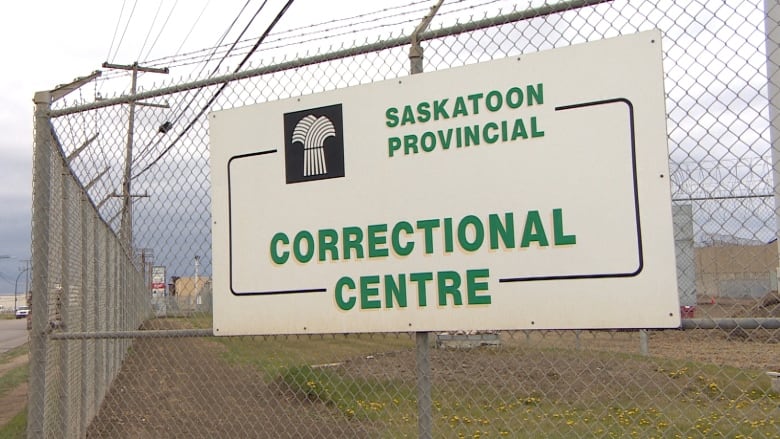 A sign saying Saskatoon Correctional Centre.