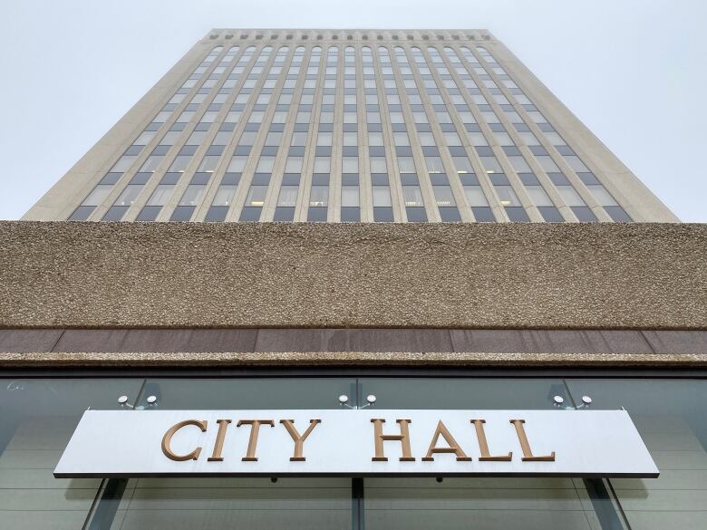 Sign of Regina City Hall