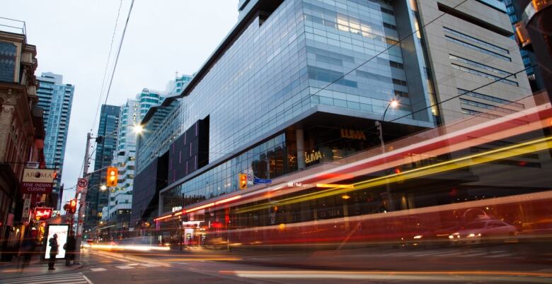 The TIFF Bell lightbox building in downtown Toronto