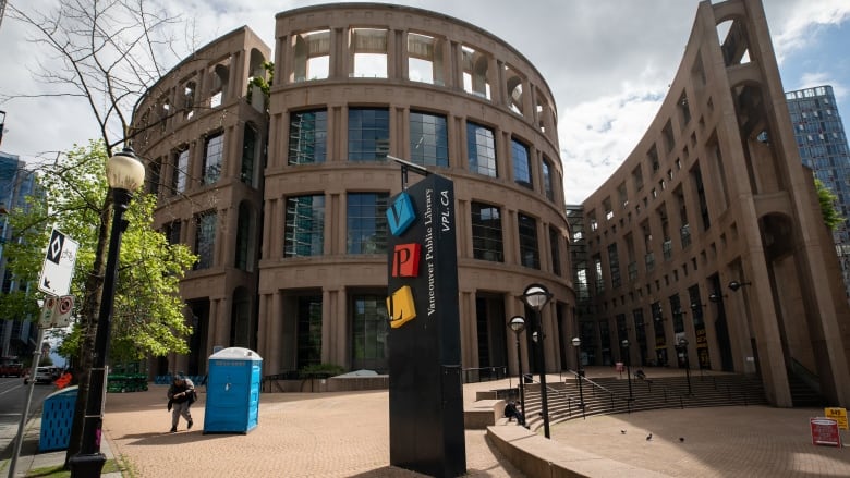 The Vancouver Central Library is pictured in downtown Vancouver.