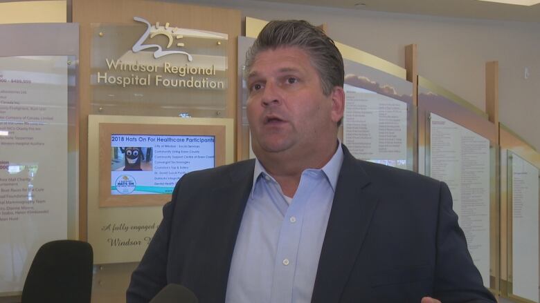 Windsor Regional Hospital CEO David Musyj is concerned about the spread of COVID-19 variants.