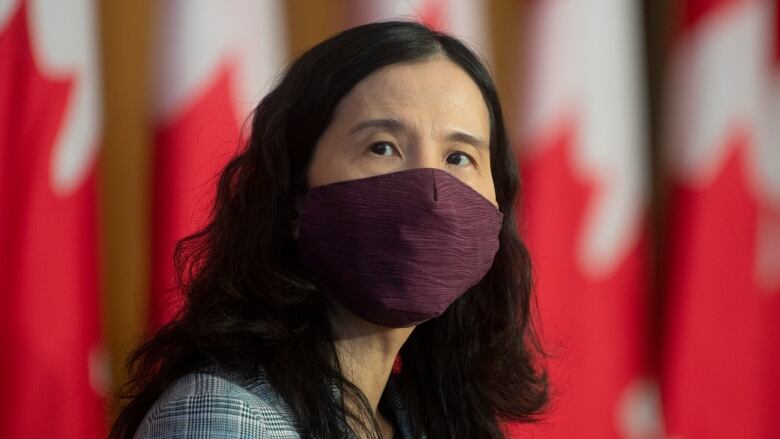 Chief Public Health Officer Theresa Tam looks on at the start of a technical briefing on the COVID pandemic in Canada, Friday, January 15, 2021 in Ottawa.