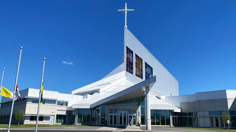 Saskatoon Catholics raised $28.5 million to build this cathedral in 2012, while critics say a promise to compensate residential school survivors was largely ignored. The story was similar across Canada.