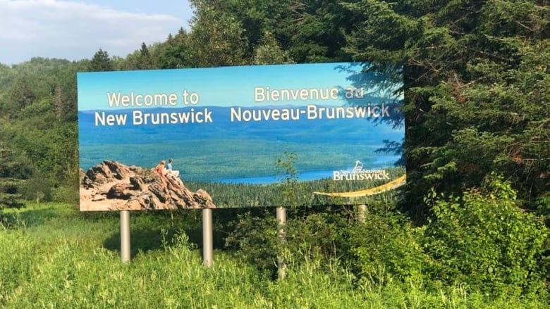 Welcome to New Brunswick sign