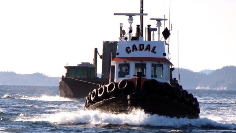 A Wainwright Marine tugboat is pictured in an undated photo.