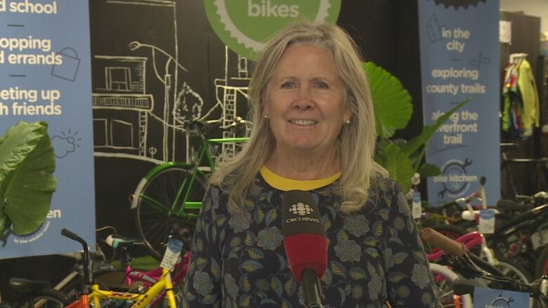 Bike Windsor-Essex executive director Lori Newton is shown.