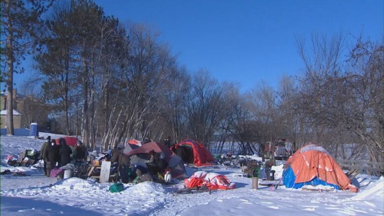 tent camp