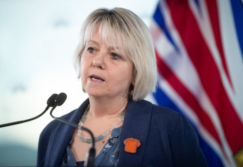 B.C. provincial health officer Dr. Bonnie Henry speaks during a COVID-19 update news conference