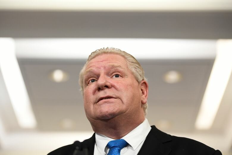 Ontario Premier Doug Ford makes an announcement at The Ottawa Hospital's Civic campus March 25, 2022.