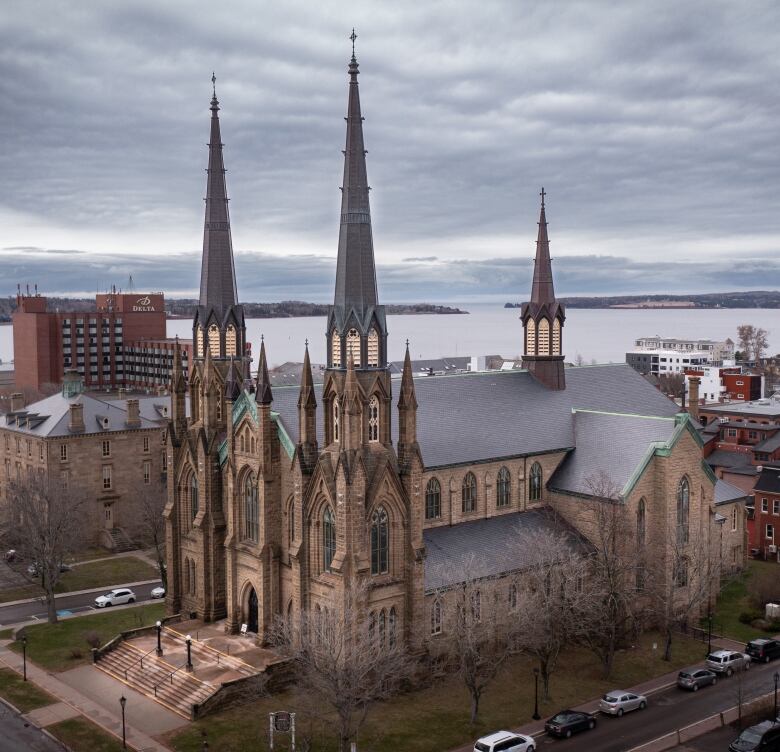 Large, grand-looking, old church