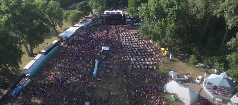 This picture, taken in 2016, shows thousands of people attending Rock the Park.